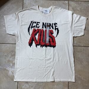 Ice Nine Kills Welcome to Horrorwood T Shirt 2-Sided Size X-LARGE New With Tags